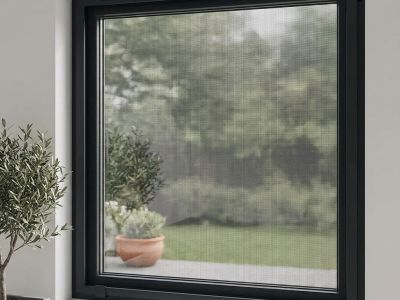 Moustiquaire fixe avec cadre aluminium